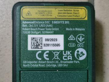 01-200597918: Bosch advanceddistance 50c