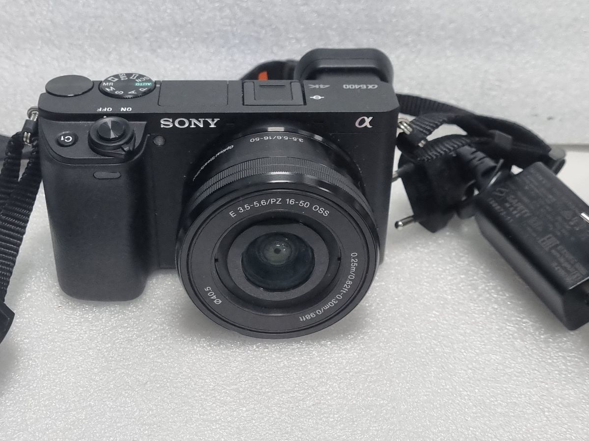 Sony alpha a6400 + selp1650 e 3.5-5.6/pz 16-50 oss