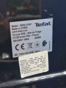 01-200619998: Tefal easy fry oven & grill fw501