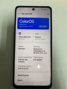 01-200782458: Oppo a3x 4g 4/128gb