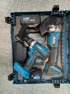 Б/в Набір інструментів Kita шліф. машина+шурупок.+2акб+зп 01-200798202