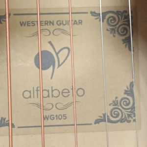 Б/у Акустическая гитара Alfabeto wg105 sunburst 01-200804209