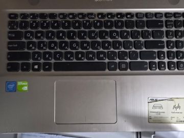 Б/в Ноутбук Asus 15/celeron n3060 ddr3/4gb ddr3/hdd 500 gb/ssd *відсутній/geforce 810m 01-200833350