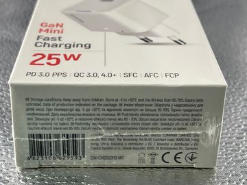 Б/в Зарядний блок Colorway gan mini 25w pd port pps usb-c (cw-chs052pd-wt) 01-200841209