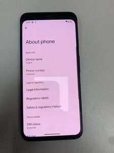 Б/в Мобільний телефон Google pixel 4 6/64gb 01-200866790