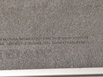 Б/у Чехол-клавиатура для планшета Apple magic keyboard for ipad pro 11" 3rd gen. and ipad air 4th gen. а2261 01-200887006