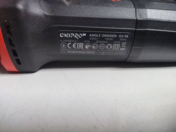 Б/в Кутова шліфмашина Dnipro-M gs-98 01-200898694