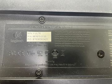 Б/у Клавиатура Logitech deluxe 250 usb 01-200898169