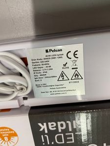 Б/в Ліхтарик Pelsan 40-60 led`li 01-200900318