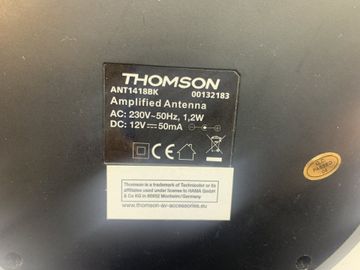 Б/в Кімнатна антена Thomson ant1418bk 01-200916449