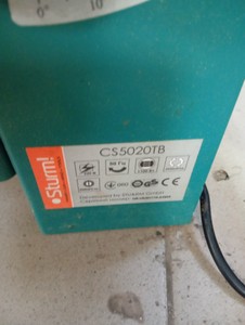 Б/в Пила дискова Sturm cs5020tb 01-200925638