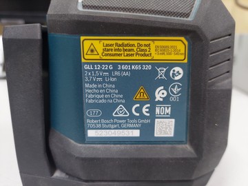 Б/в Лазерний нівелір Bosch gll 12-22 g 01-200938240