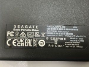 Б/в Жорсткий диск Seagate basic 1 tb 01-200940158