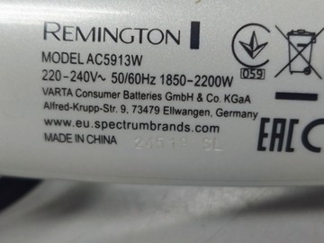 Б/в Фен Remington pro air ac5913w 01-200944016