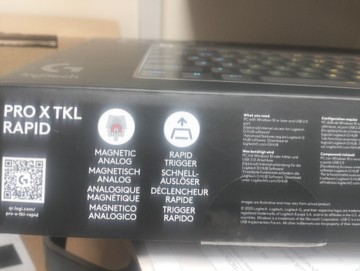 Б/в Клавіатура Logitech g pro x tkl rapid 01-201002376