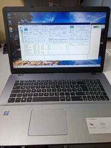 Б/в Ноутбук Asus 17/pentium 4417u ddr4/4gb ddr4/hdd *відсутній/ssd 256 gb/*інтегрована 01-201008319