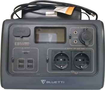 Б/в Зарядна станція Bluetti eb55 portable power station 537wh 01-200885011