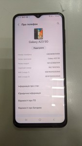 Б/в Мобільний телефон Samsung galaxy a23 5g sm-a236b 4/64gb 01-201031835