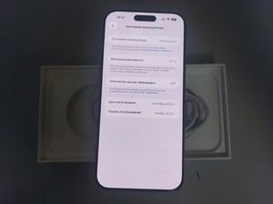 Б/в Мобільний телефон Apple iphone 16 pro max 256gb 01-201045339