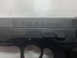 Б/у Пневматический пистолет Asg cz 75 d compact 01-201063915
