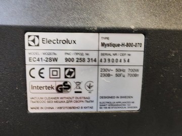 Б/в Пилосос Electrolux ec41-2sw 01-201064980