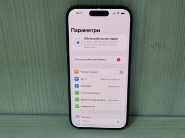 Б/у Мобільний телефон Apple iphone 15 pro 256gb esim 01-200999741