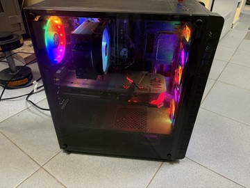 Пк amd ryzen 7 5700x/ram 32 gb/hdd 500 gb/ssd 120 gb/amd/ ati radeon rx 6700 xt 12gb gddr6 192bit