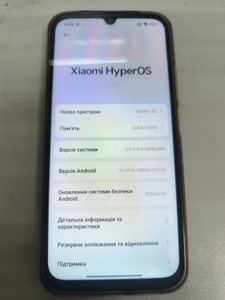 Б/в Мобільний телефон Xiaomi redmi 15c 4g 4/128gb 01-201103805