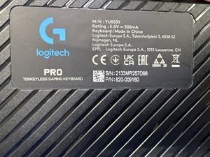 Б/в Клавіатура Logitech g pro mechanical gaming us 01-201117019
