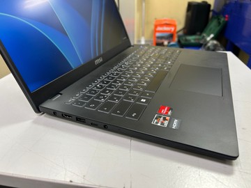 Б/в Ноутбук Msi 15/ryzen 5 7530u ddr4/16gb ddr4/hdd *відсутній/ssd 512 gb/*інтегрована 01-201107551