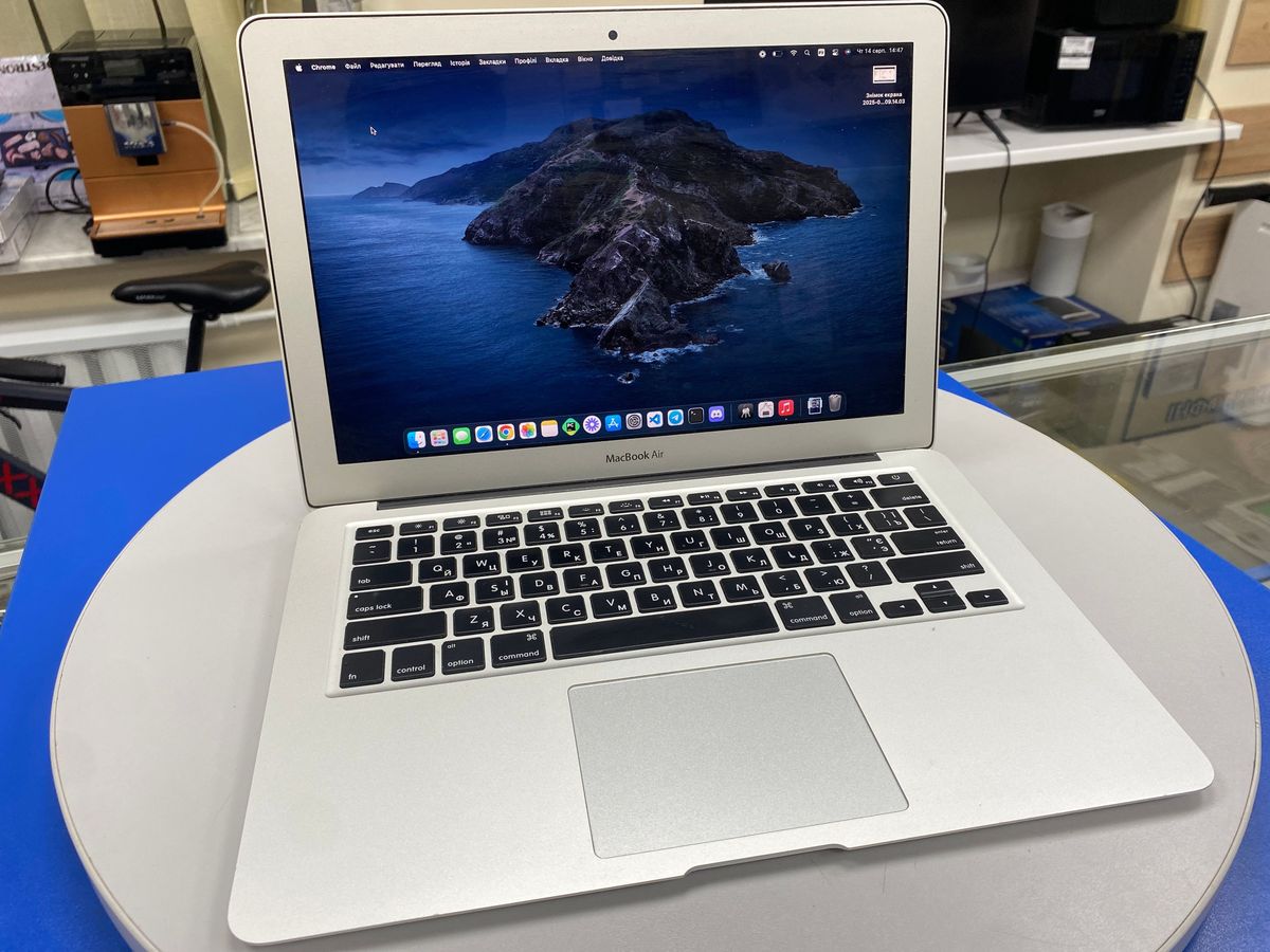 macbook air 2015 a1466 13,3" core i5 1,6ghz/ram8gb/ssd128gb/intel hd graphics 6000
