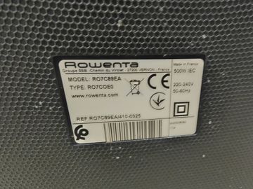 01-200607747: Rowenta green force cyclonic ro7c89ea