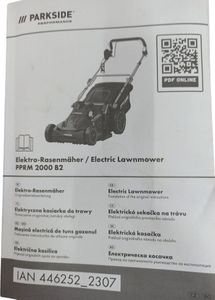 Б/в Газонокосарка Parkside pprm 2000 b2 01-200780132