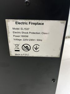 Б/в Обігрівач-камін електричний Bonfire el1537 01-200833690