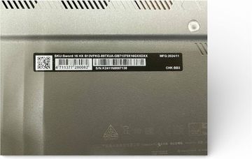 Б/в Ноутбук Msi 16/core i7-13700hx ddr5/16gb ddr5/hdd *відсутній/ssd 1000 gb/geforce rtx4060 8gb 01-200834185