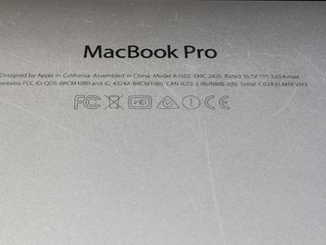 Б/в Ноутбук Apple macbook pro a1502 екр. 13,3/core i5 2,6ghz/ram8gb/ssd128gb/retina/intel iris 01-200841644
