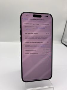 Б/в Мобільний телефон Apple iphone 15 pro max 256gb 01-200802658