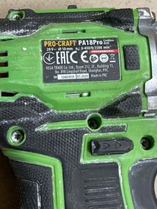 Б/в Шурупокрут Procraft pa-18 dfr 1акб зп 01-200847903