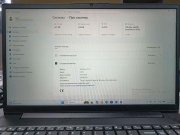 Б/в Ноутбук Lenovo 15/core i3-1315u ddr5/16gb ddr5/ssd 512 gb/*інтегрована 01-200905689