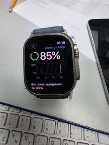 Б/в Смарт-годинник Apple watch ultra 2 gps + cellular 49mm titanium case 01-200881509