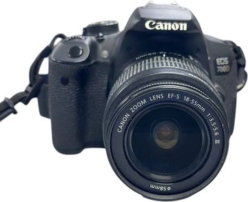 Б/в Фотоапарат Canon eos 700d + efs 18-55mm macro 0.25m/0.8ft 01-200871964