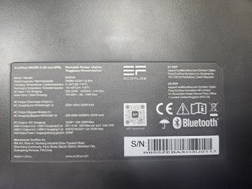 Б/в Зарядна станція Ecoflow river 3 ups + solar panel 45w 01-200908976