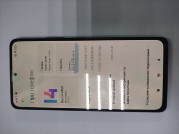 Б/в Мобільний телефон Xiaomi redmi note 10 pro 6/128gb 01-200923652