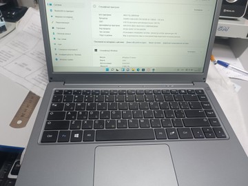 Б/у Ноутбук Jumper 13/celeron n3350 ddr3/4gb ddr3/hdd *відсутній/ssd 128 gb/*інтегрована 01-200941774