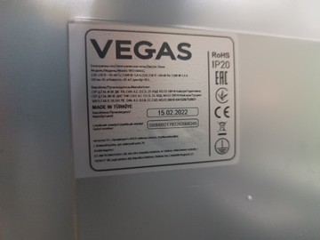 Б/в Духовка електрична Vegas veo-6845g 01-200979276