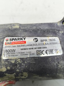 Б/в Перфоратор Sparky bpr 260e hd 01-200935764