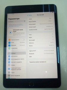 Б/в Планшет Apple ipad mini 5 64gb 3g 01-200992207