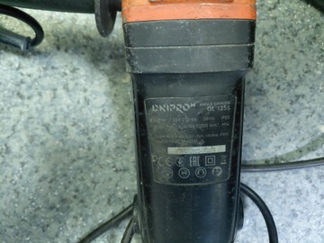 Б/в Кутова шліфмашина Dnipro-M gl-125s 01-200995030