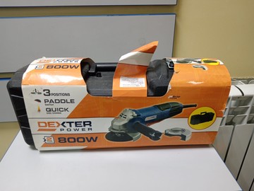 Б/в Кутова шліфмашина 800ВТ Dexter nc800ag-125 01-200996374