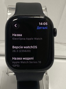 Б/в Смарт-годинник Apple watch series 10 gps 46mm alu. case 01-200998971